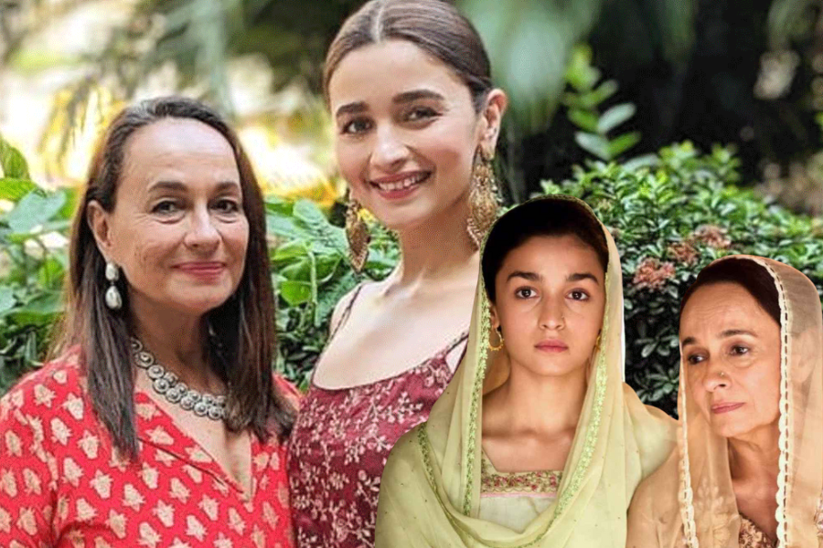 সোনি রাজদান ও আলিয়া ভাট
‘রাজি’ (২০১৮) ছবিতে মা-মেয়ের ভূমিকায় দেখা যায় মা সোনি ও মেয়ে আলিয়াকে। স্পাই থ্রিলারে সোনি রাজদান ছিলেন আলিয়া ভাটের ‘অনস্ক্রিন’ মা। আলিয়াকে সম্প্রতি দেখা গিয়েছে ‘জিগরা’ ছবিতে।