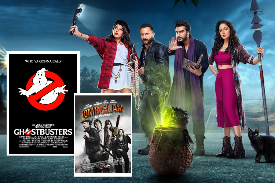 ভূত পুলিশ (২০২১) – ‘ঘোস্টবাস্টার্স’ ও ‘জম্বিল্যান্ড’-এর মিশ্রণ

ভূতের ভয় নয়, বরং মজা! দুই ভাই ভূত তাড়ানোর কাজ করেন, আর সেই কাজে হাসি-কান্না দুই-ই মেশে। এই ছবি ‘ঘোস্টবাস্টার্স’-এর অনুপ্রেরণায় তৈরি, যেখানে হররের সঙ্গে হিউমারের চমৎকার মেলবন্ধন ঘটেছে।
