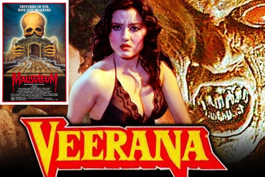 ভীরানা (১৯৮৮) – ‘দ্য মৌসোলিয়েম’ অনুপ্রাণিত এক ক্লাসিক

এক ভয়ংকর ডাইনি আর তার তাণ্ডবের গল্প বয়ন করা হয়েছে ‘বীরানা’ ছবিতে। এক পুরনো প্রাসাদ, এক ভয়ঙ্কর আত্মা—সব মিলিয়ে ‘দ্য মৌসোলিয়েম’-এর ঘরানায় তৈরি এক নিখাদ হরর সিনেমা।
