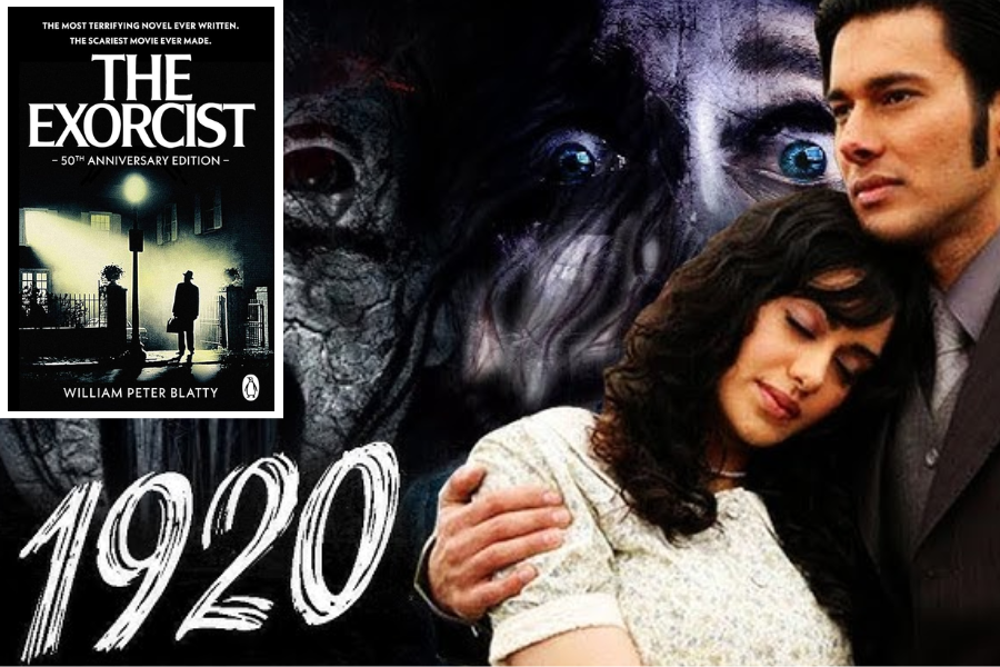 ১৯২০ (২০০৮) – ‘দ্য এক্সরসিস্ট’-এর বলিউড রূপ

এক নবদম্পতি আর এক ভূতের আগমন, যার মধ্যে রয়েছে ভয়ানক আত্মা প্রবেশ আর তান্ত্রিক সাধনার চিত্র। ‘দ্য এক্সরসিস্ট’ যেমন বিশ্বজুড়ে আতঙ্ক ছড়িয়েছিল, তেমনই ‘১৯২০’ হিন্দি সিনেমায় নতুন ধারার সূচনা করে।
