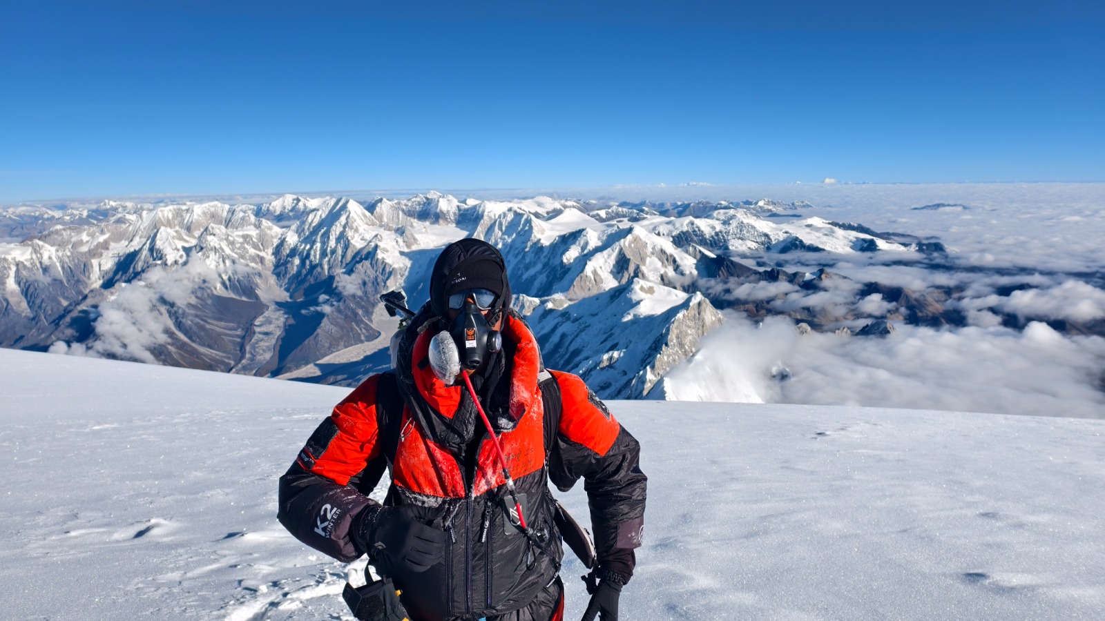 Shubham Chatterjee Manaslu Summit